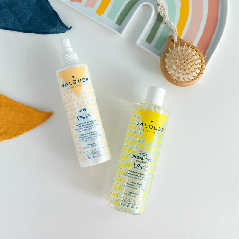 Acondicionador bifásico infantil | con aceite de árbol de té