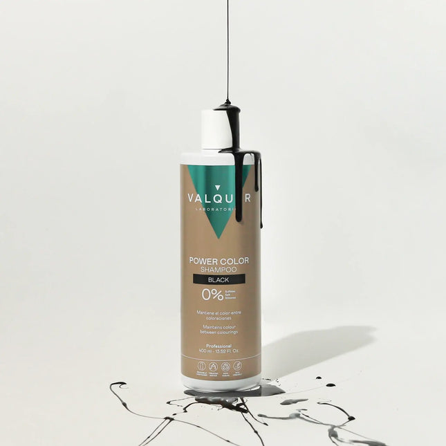 Champú color negro vegano para coloración temporal