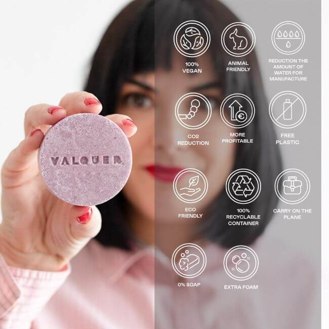 Champús sólidos exóticos 93 por ciento natural | pack de 4