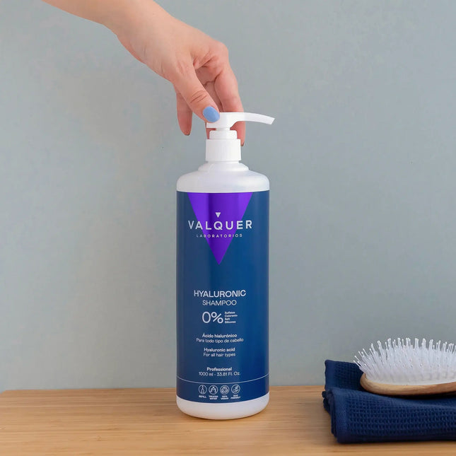 Champú hidratante con ácido hialurónico sin sulfatos