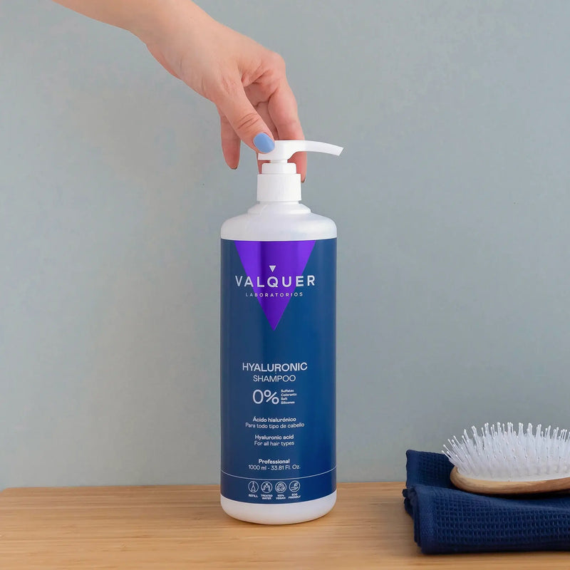 Champú hidratante con ácido hialurónico sin sulfatos