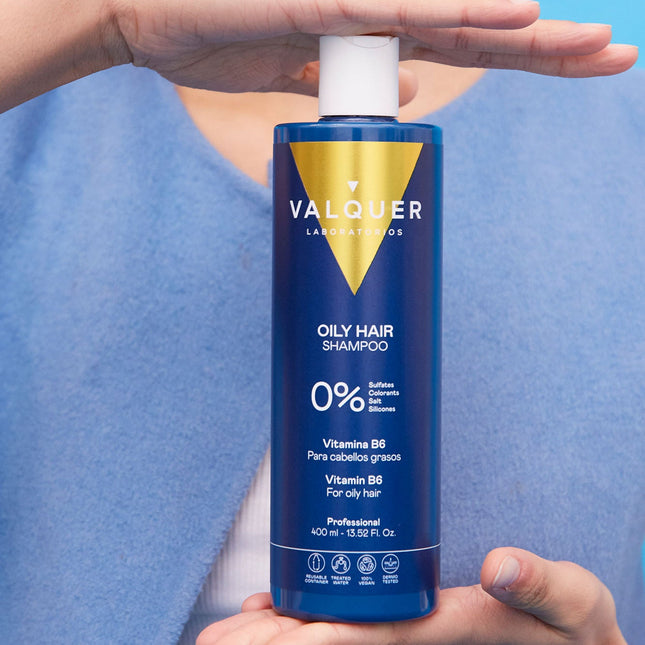 Champú para cabello graso sin sulfatos | uso diario