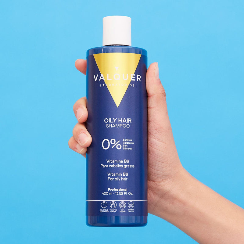 Champú para cabello graso sin sulfatos | uso diario