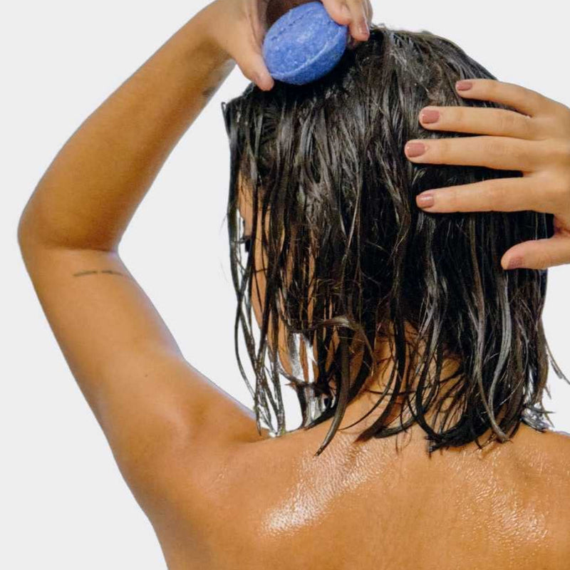 Champú sólido fortalecedor anticaída para cabellos