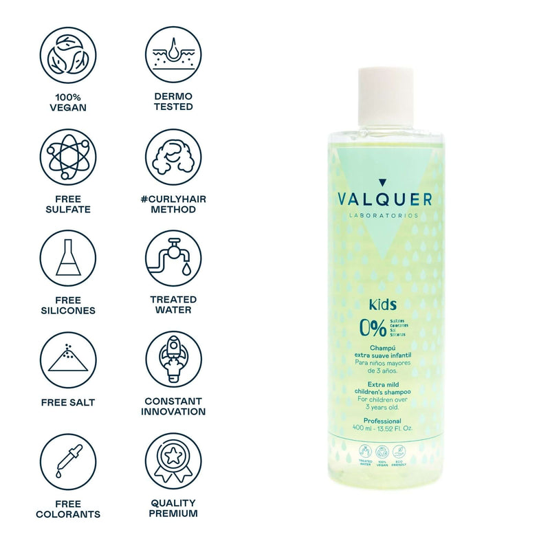 Champú para niños extra suave sin sulfatos fragancia frutal