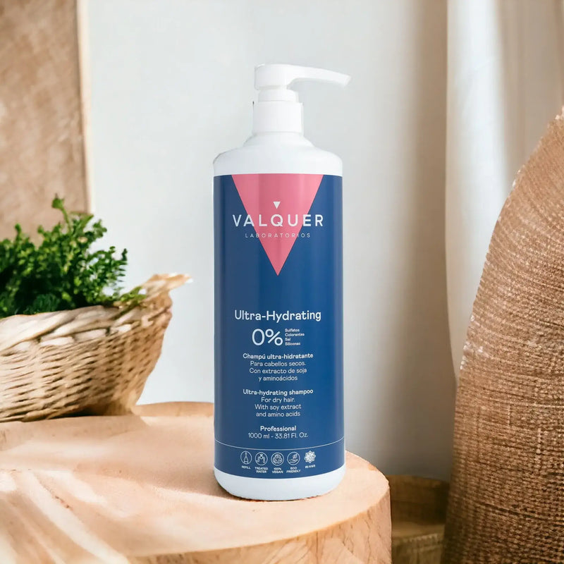 Champú ultrahidratante y mascarilla efecto frío para cabello