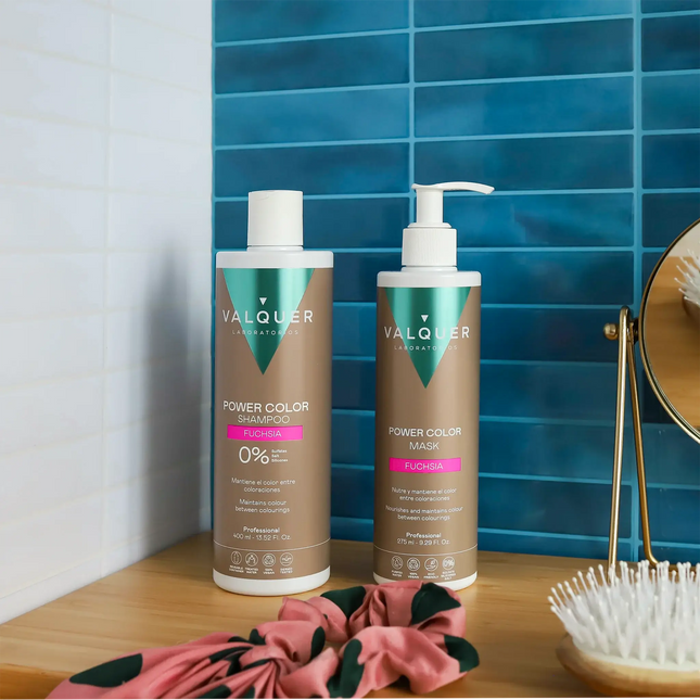 Mascarilla color fucsia temporal | 275 ml