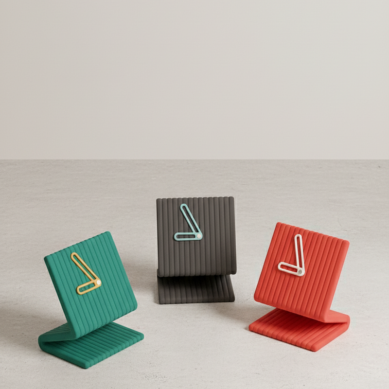 Reloj de Mesa Moderno en 3D: Diseño Esculpido MinimalistaRelojHome & Garden > Decor > Clocks > Desk & Shelf Clocks > Desk Clocks