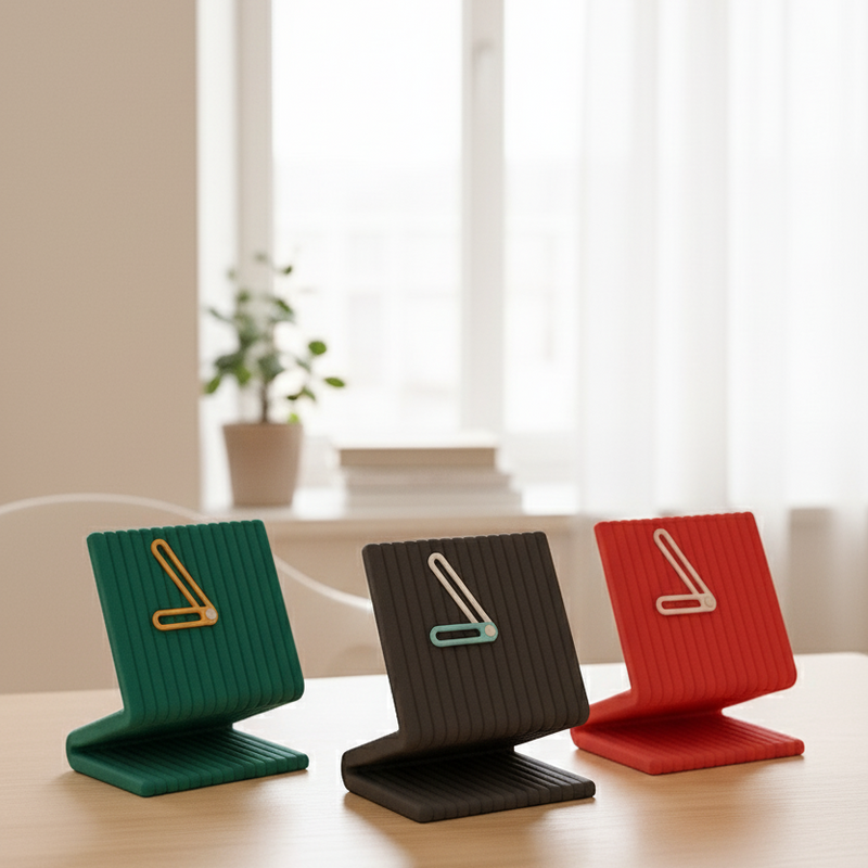 Reloj de Mesa Moderno en 3D: Diseño Esculpido MinimalistaRelojHome & Garden > Decor > Clocks > Desk & Shelf Clocks > Desk Clocks