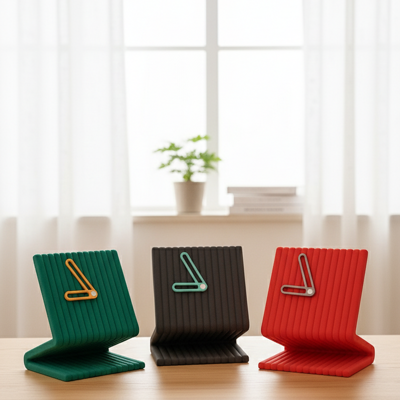 Reloj de Mesa Moderno en 3D: Diseño Esculpido MinimalistaRelojHome & Garden > Decor > Clocks > Desk & Shelf Clocks > Desk Clocks