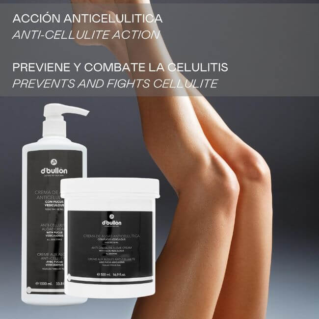 Crema anticelulítica con Fucus vesiculosus combate celulitis
