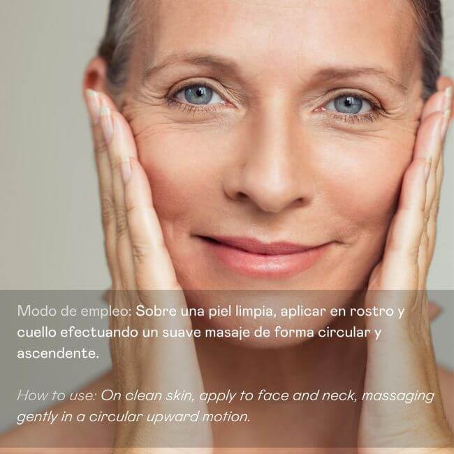 Crema facial antiarrugas germinados de soja para piel madura