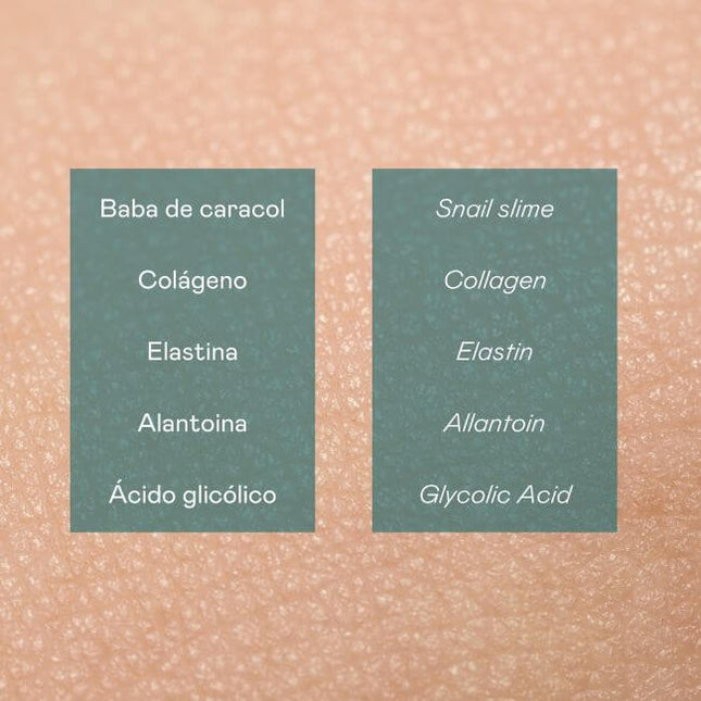 Crema de baba de caracol regeneradora para uso diario facial