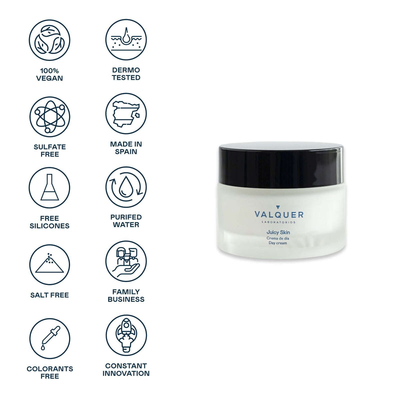 Crema facial hidratante de día 50 ml para todo tipo de piel