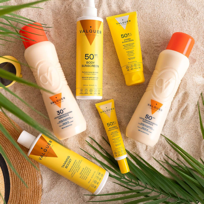 Leche hidratante bronceadora de zanahorias SPF 30