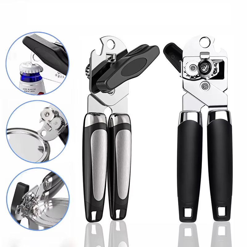 Abrelatas multifuncional de acero inoxidableAbrelatasHome & Garden > Kitchen & Dining > Kitchen Tools & Utensils > Can Openers