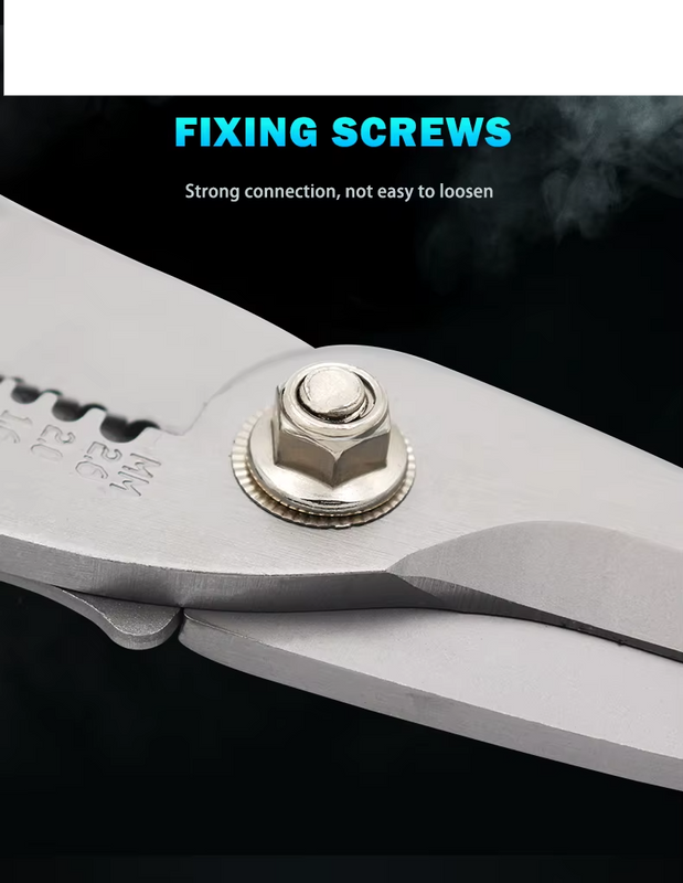 Tijeras multifuncionales de acero inoxidable de 6 y 8 PulgadasTijerasHardware > Tools > Cutters > Handheld Metal Shears & Nibblers