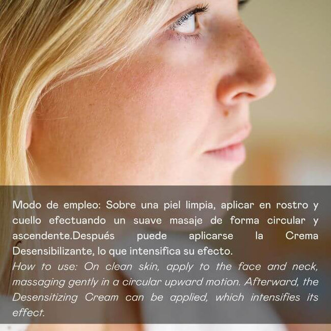 Sérum facial desensibilizante para pieles sensibles