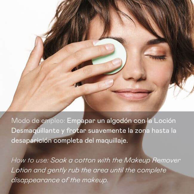 Desmaquillante de ojos suave para piel sensible uso diario