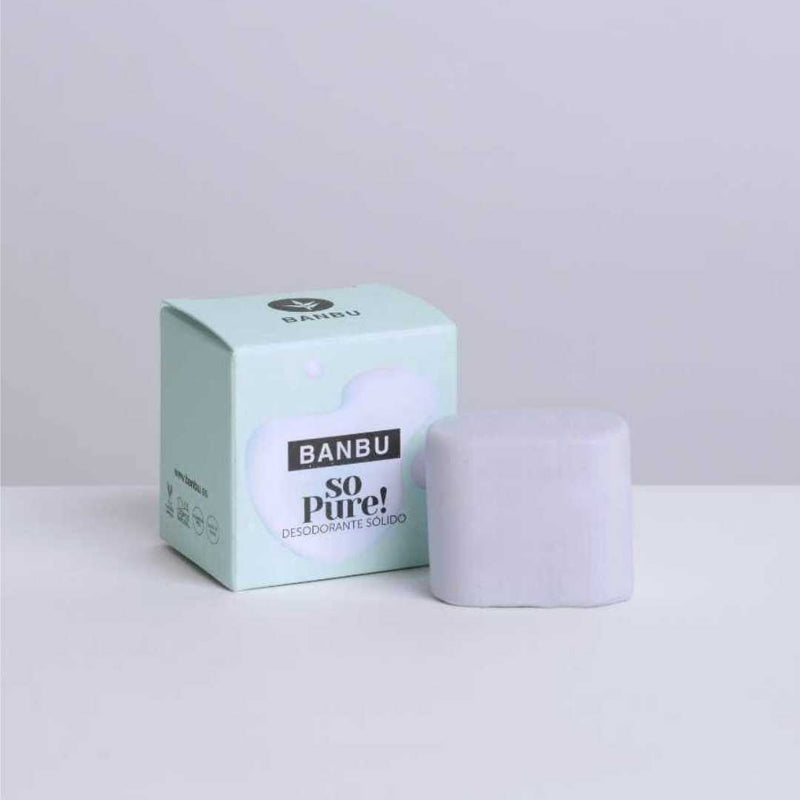 Desodorante sólido ecológico sin aluminio | aroma limpio