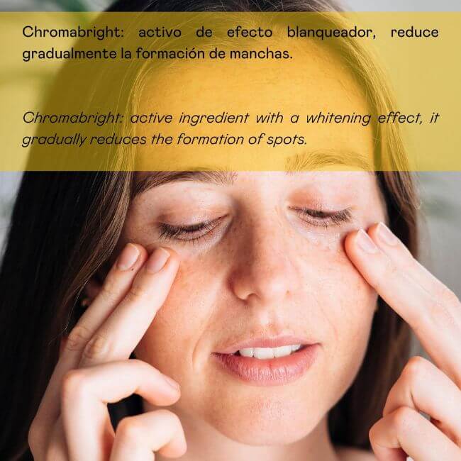 Crema facial despigmentante SPF 20 para unificar tono de piel