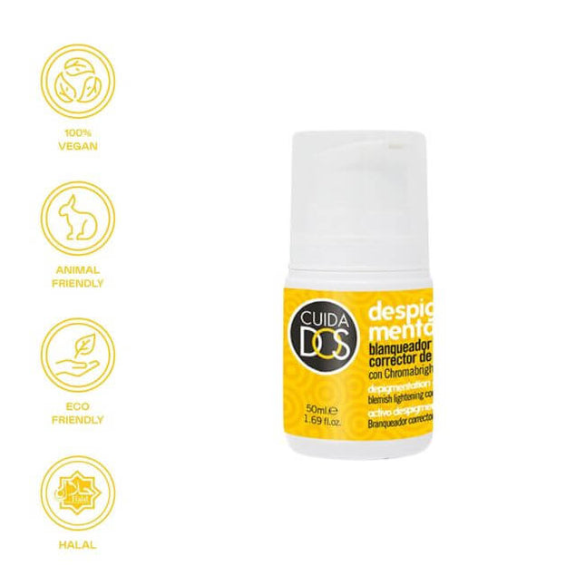 Crema facial despigmentante SPF 20 para unificar tono de piel