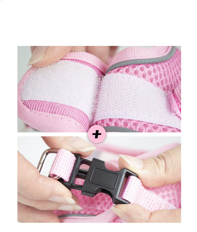 Arnés y correa reflectante de malla para mascotasArnesesAnimals & Pet Supplies > Pet Supplies > Pet Collars & Harnesses > Harnesses