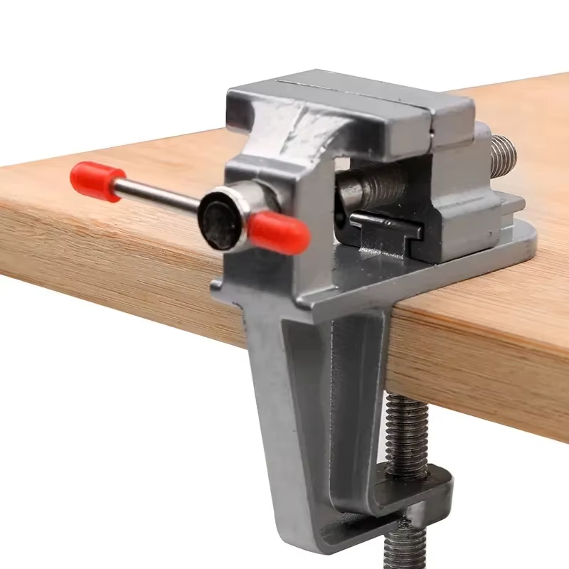 Mini tornillo de banco para manualidades y reparacionesTornillos de banco