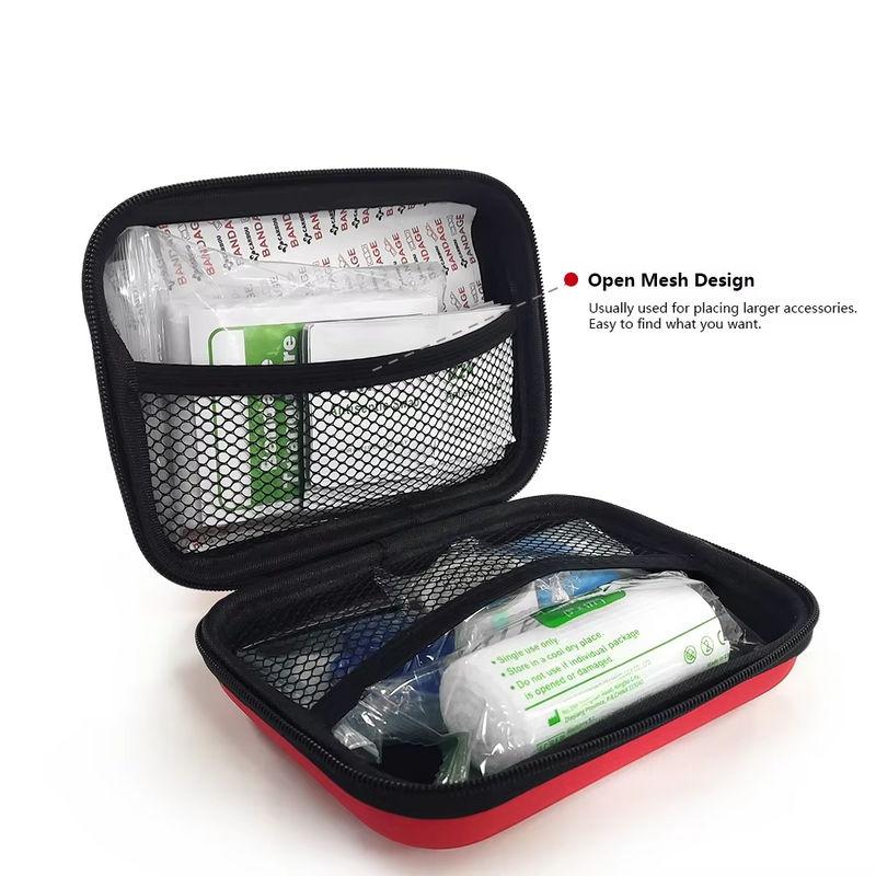 Kit de primeros auxilios portátil de 90 piezas para hogar y aventurasKit de emergenciasHealth & Beauty > Health Care > First Aid > First Aid Kits