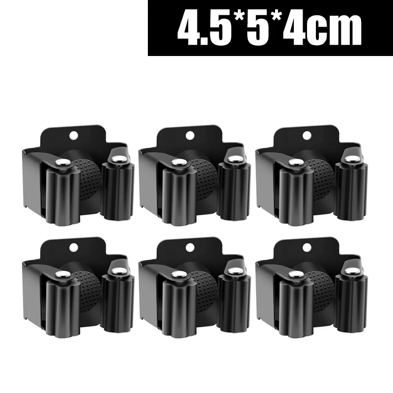 Gancho porta escobas adhesivo de acero inoxidable · Organizador de paredColgadoresHome & Garden > Bathroom Accessories > Robe Hooks