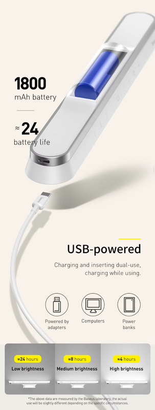 Lámpara magnética de luz LED recargableLámparas de paredHome & Garden > Lighting > Lamps > Desk Lamps