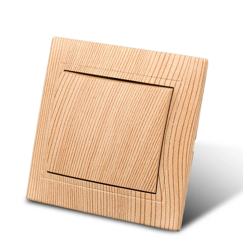 Interruptores y enchufes de estilo madera para paredEnchufes e interruptoresHardware > Power & Electrical Supplies > Power Outlets & Sockets > Wall Outlets