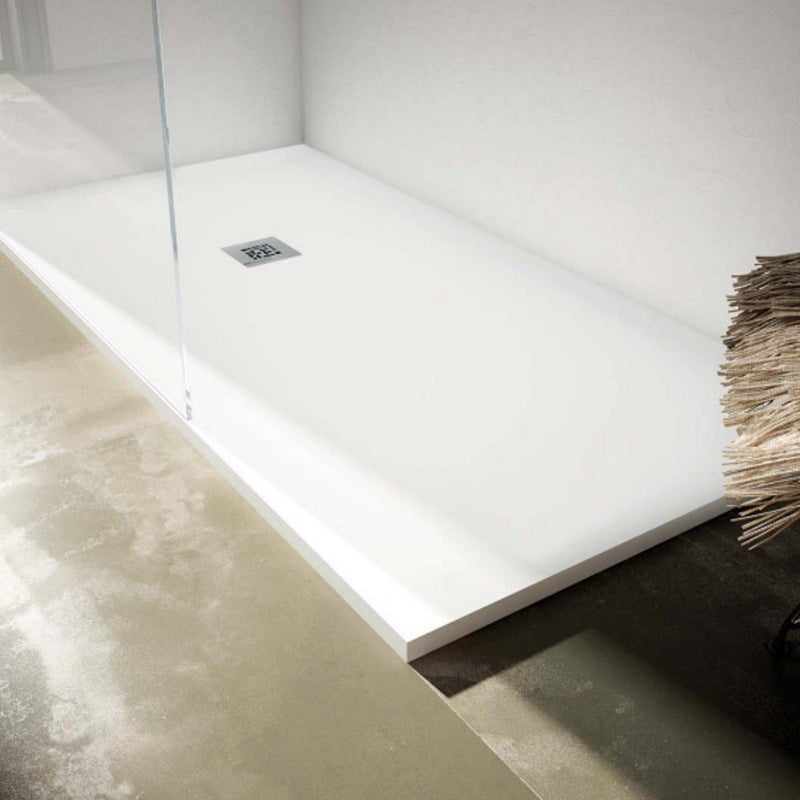 Plato de ducha resina blanco extraplano ancho 70 cm | 3_BP