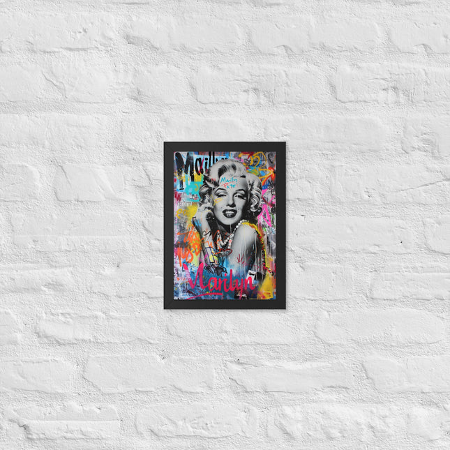 Cuadro decorativo enmarcado | acabado mate