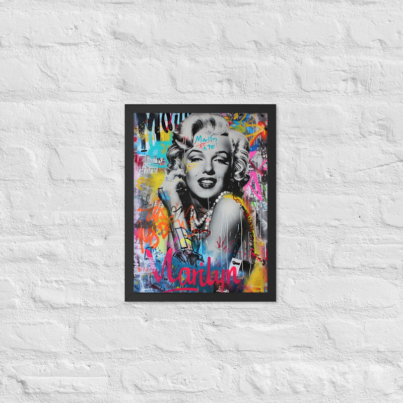 Cuadro decorativo enmarcado | acabado mate