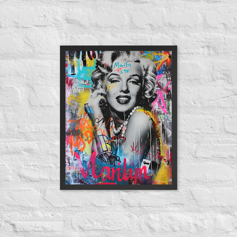 Cuadro decorativo enmarcado | acabado mate