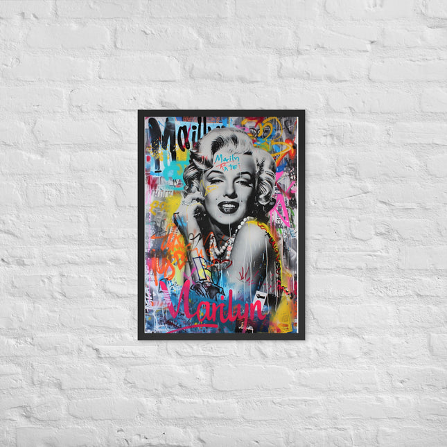 Cuadro decorativo enmarcado | acabado mate