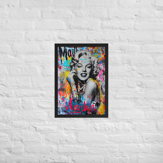 Cuadro decorativo enmarcado | acabado mate