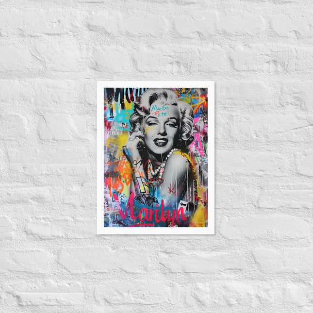 Cuadro decorativo enmarcado | acabado mate