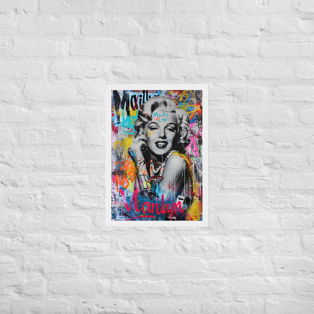 Cuadro decorativo enmarcado | acabado mate