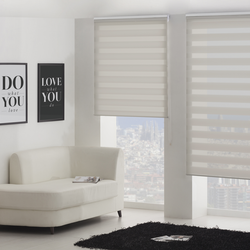 Estor Enrollable 180X180 CRUDO Noche y DíaHome & Garden > Decor > Window Treatments > Window Blinds & Shades > Shades