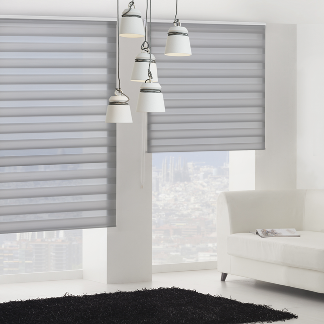 Estor Enrollable 170X180 GRIS Noche y DíaHome & Garden > Decor > Window Treatments > Window Blinds & Shades > Shades