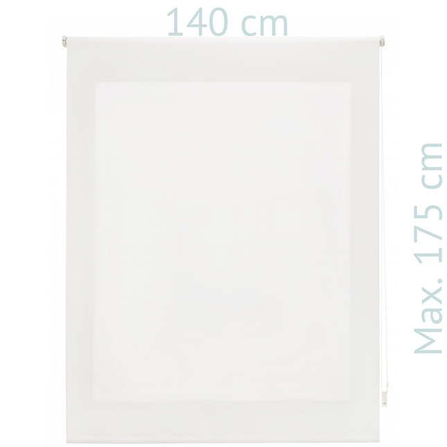 Estor Enrollable 140X175 CRUDO Poliéster TranslúcidoHome & Garden > Decor > Window Treatments > Window Blinds & Shades > Shades