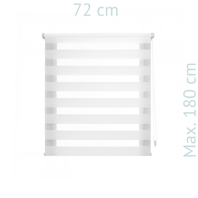 Estor Enrollable 72X180 CREMA Noche y Día EASY FIXEstorHome & Garden > Decor > Window Treatments > Window Blinds & Shades > Shades