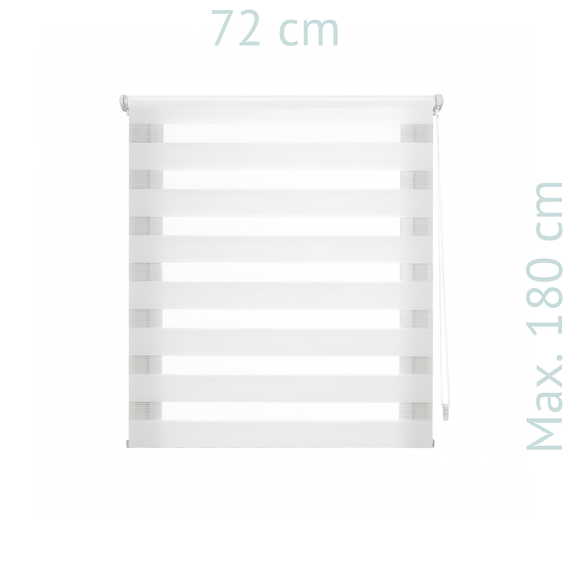 Estor Enrollable 72X180 CREMA Noche y Día EASY FIXEstorHome & Garden > Decor > Window Treatments > Window Blinds & Shades > Shades