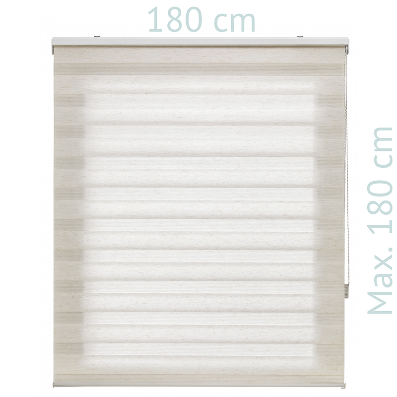 Estor Enrollable 180X180 CRUDO Noche y DíaHome & Garden > Decor > Window Treatments > Window Blinds & Shades > Shades