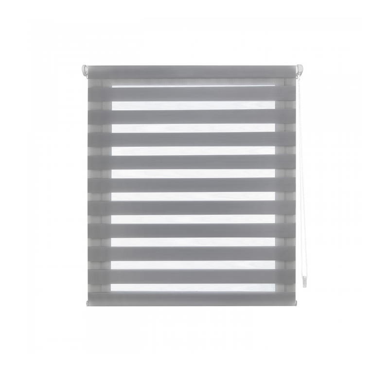 Estor Enrollable 107X180 GRIS Noche y Día EASY FIXHome & Garden > Decor > Window Treatments > Window Blinds & Shades > Shades