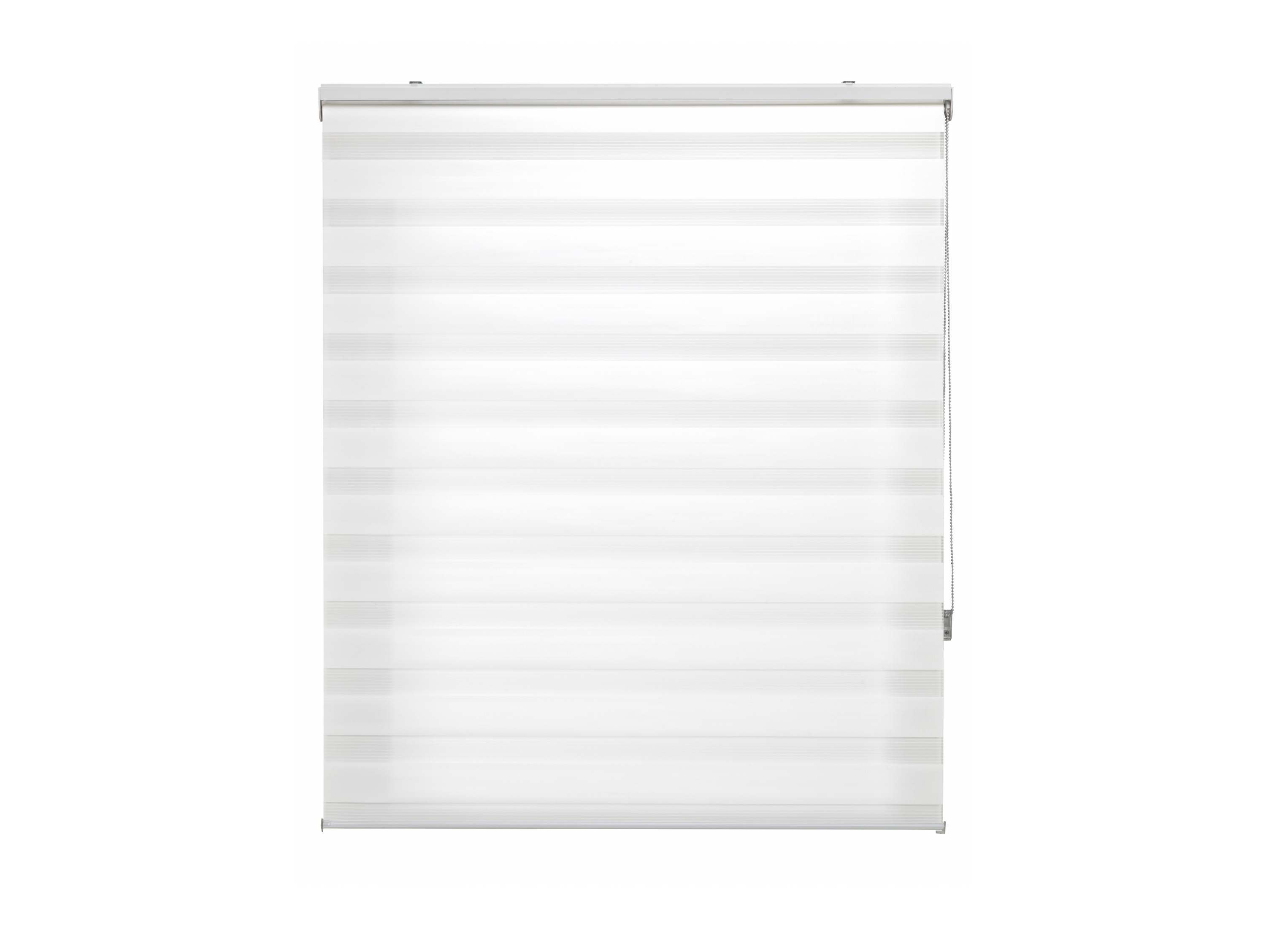 Cortina de rolo creme 100x250 com proteção UV para maior proteção contra a luz e privacidade.