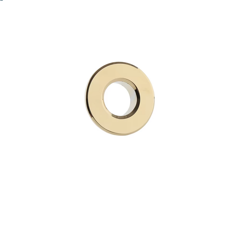 Anillo de desbordamiento de lavabo redondo galvanizadoEmbellecedoresHardware > Plumbing > Plumbing Fixture Hardware & Parts > Sink Accessories