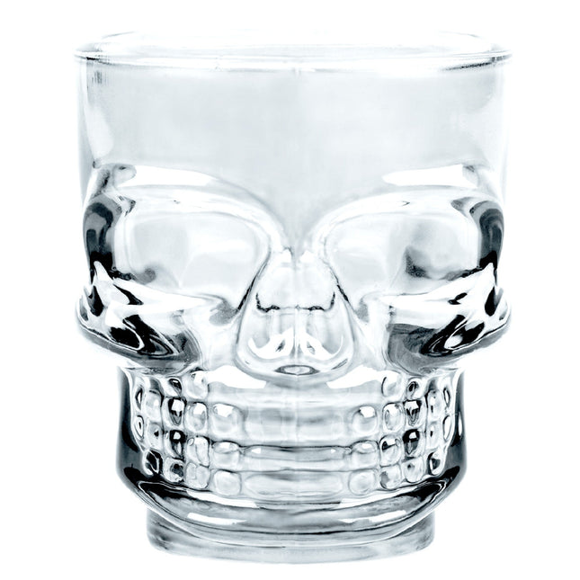 Vasos de Chupito Calavera Set 4 Vidrio